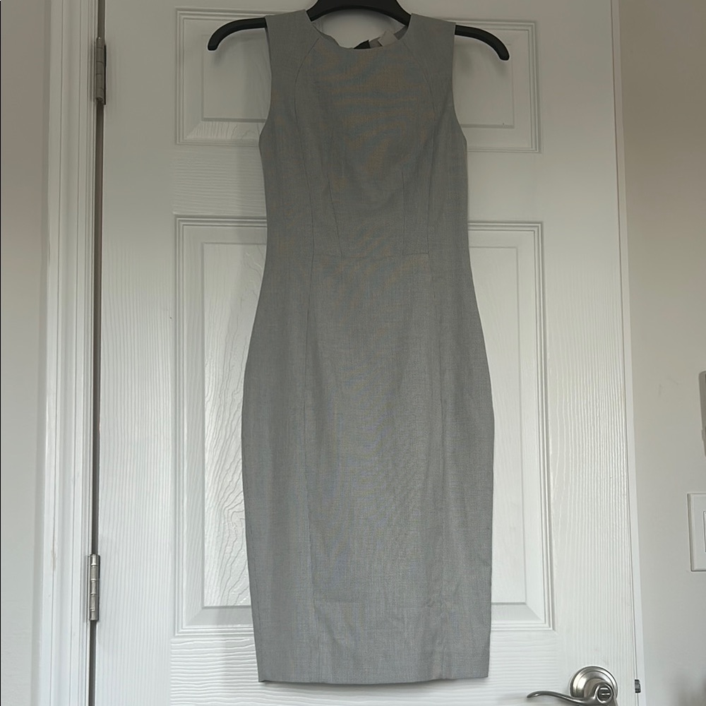 NWT H&M Grey Pencil Dress